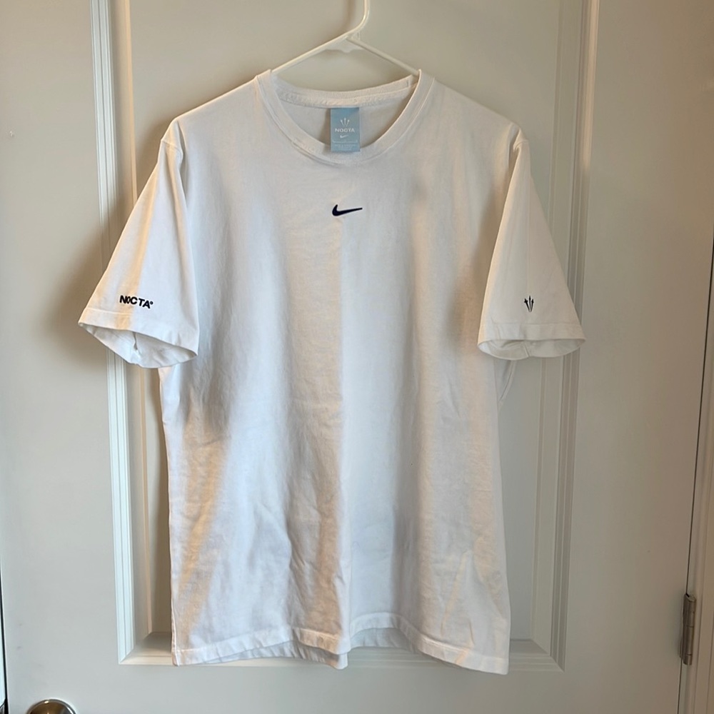 Nike NOCTA Drake White Tee Size Large GREAT CONDITION